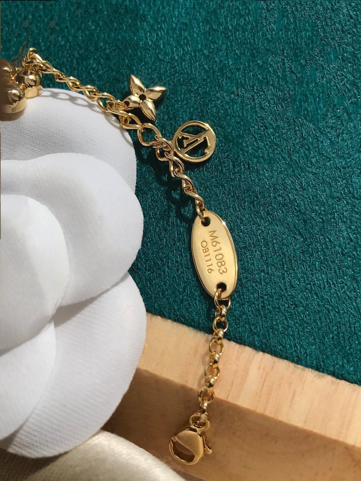 [⭐Corinne]BLOOMING PINK GOLD MOP BRACELET
