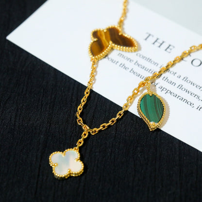[⭐Corinne]LUCKY SPRING 5 MOTIF GOLD BRACELET