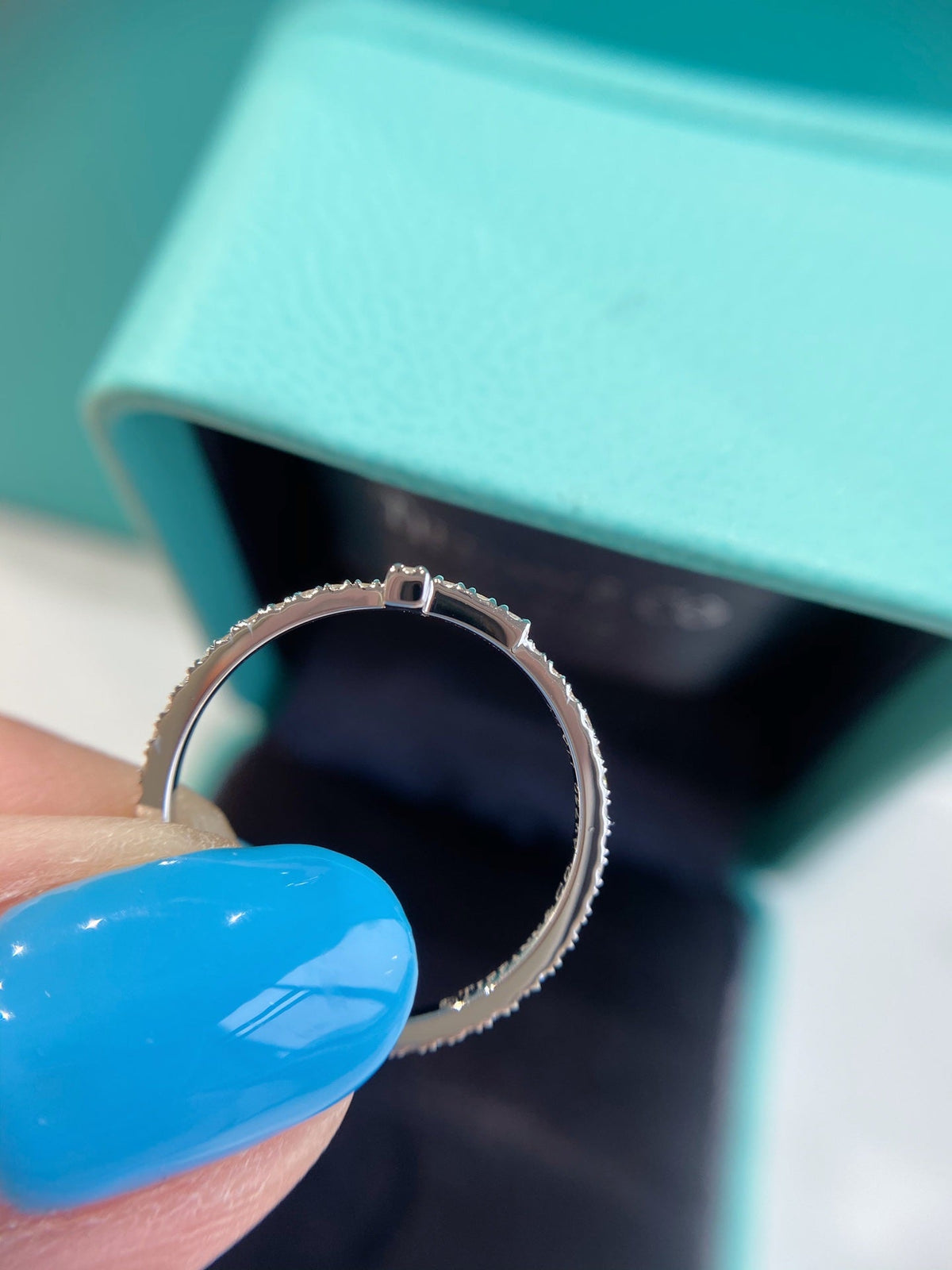 [Corinne]T SMALL RING DIAMOND SILVER