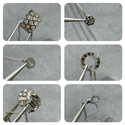 [⭐Corinne]BEE LOVE DIAMOND PAVED 3 ROW NECKLACE