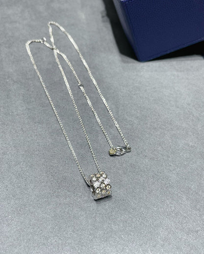 [⭐Corinne]BEE LOVE DIAMOND PAVED 3 ROW NECKLACE