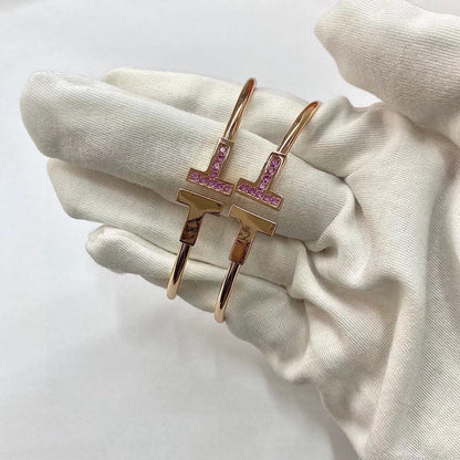[Corinne]T PINK GOLD PINK DIAMOND BRACELET