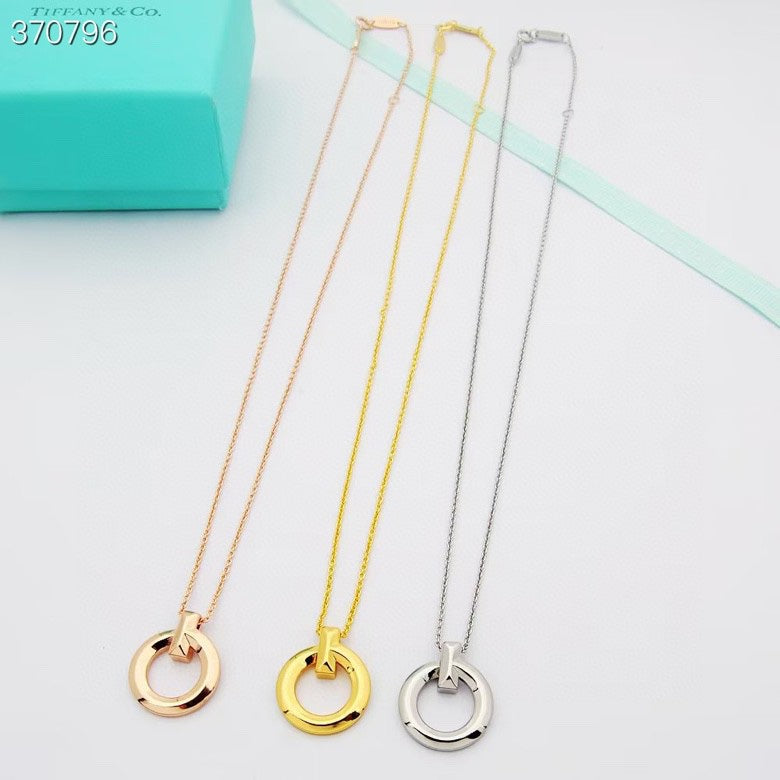 [Corinne]T1 CIRCLE MEDIUM NECKLACE