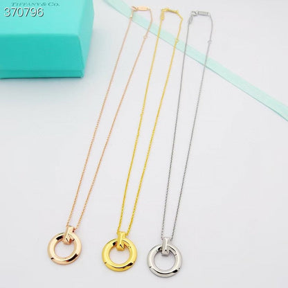[Corinne]T1 CIRCLE MEDIUM NECKLACE