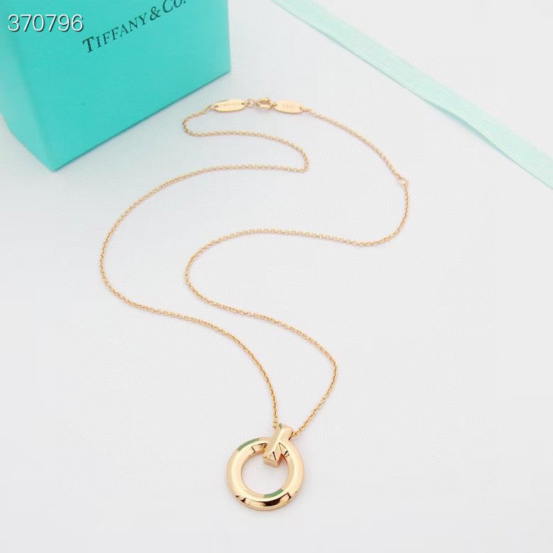 [Corinne]T1 CIRCLE MEDIUM NECKLACE