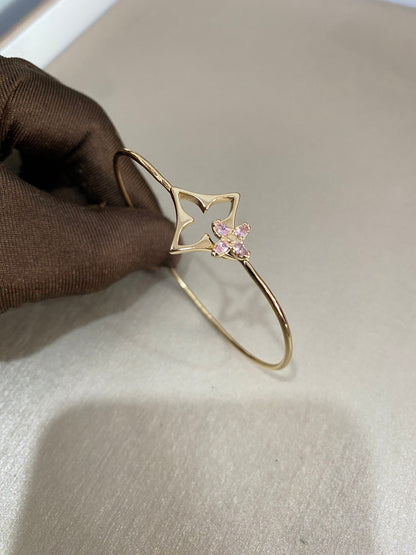 [⭐Corinne]Pink Diamond Bracelet