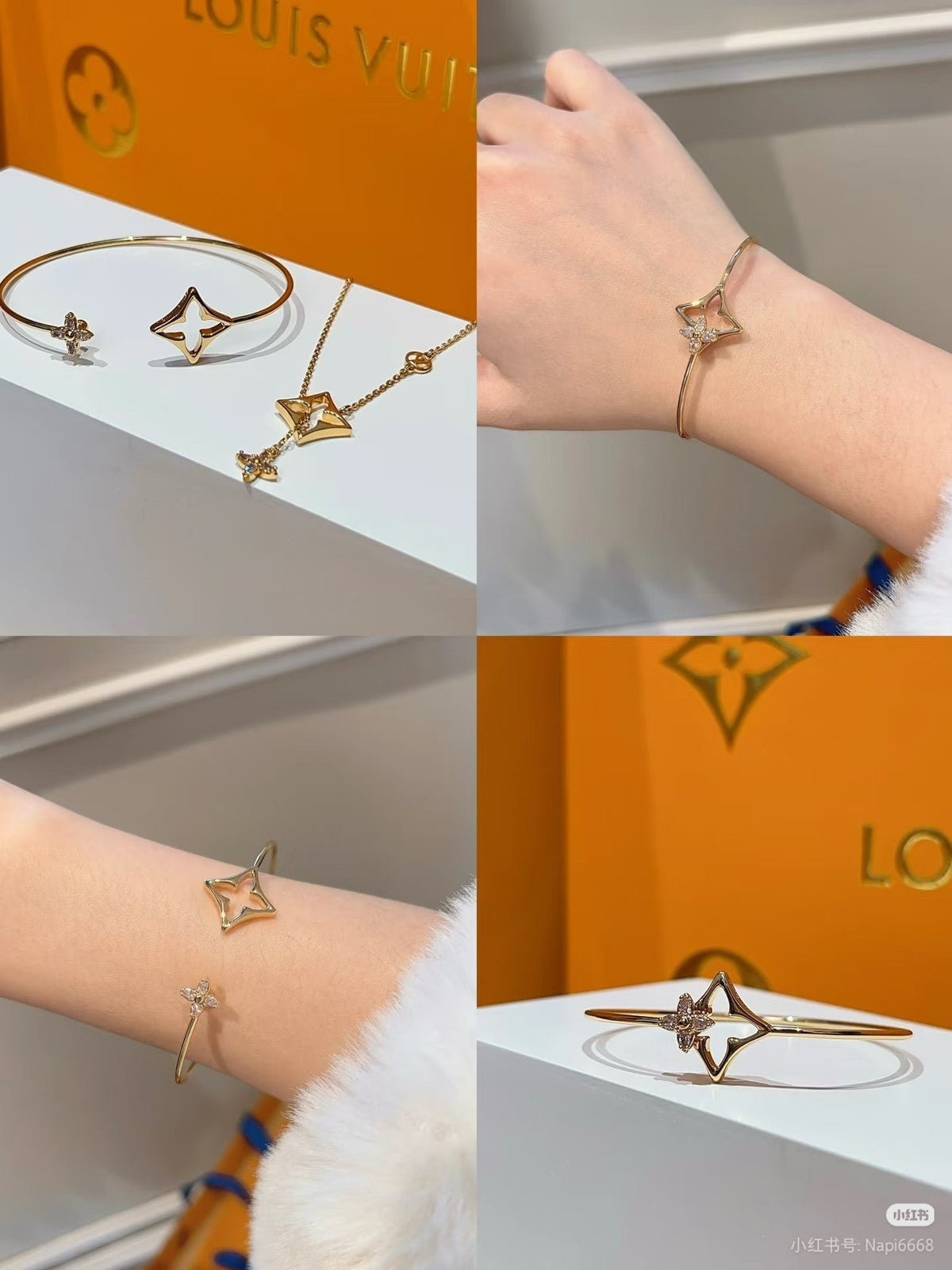 [⭐Corinne]Pink Diamond Bracelet