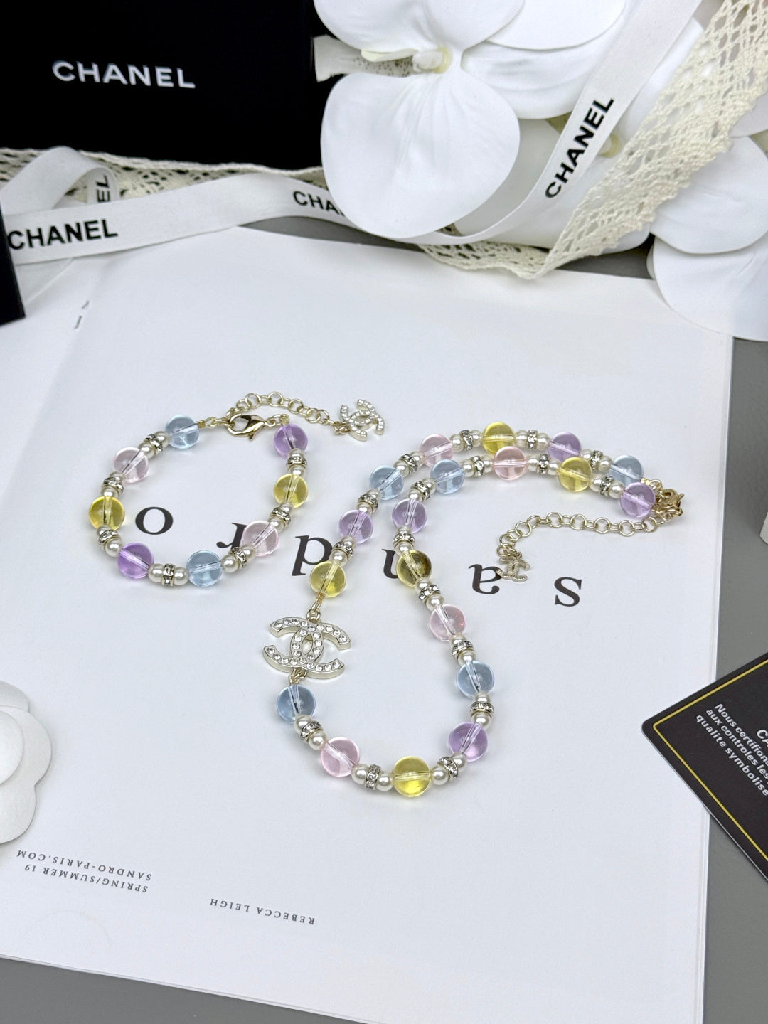 [⭐Corinne]Colorful Transparent Resin Bracelet