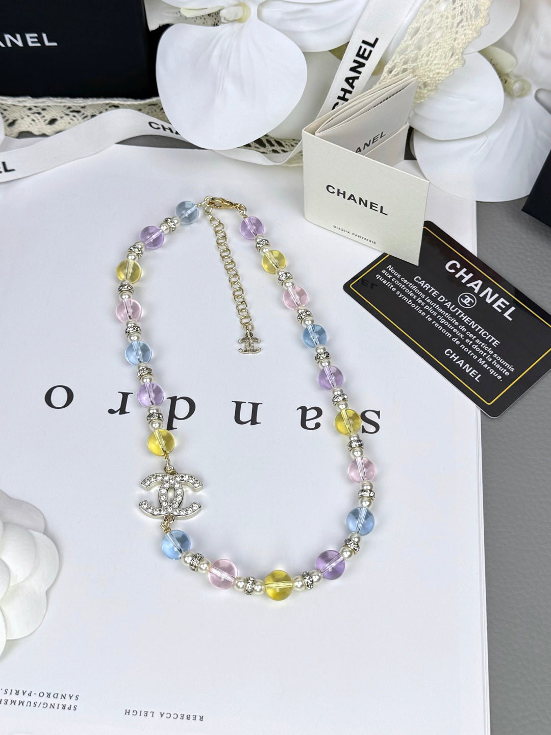 [⭐Corinne]26C New Spring Collection Colorful Transparent Resin Necklace