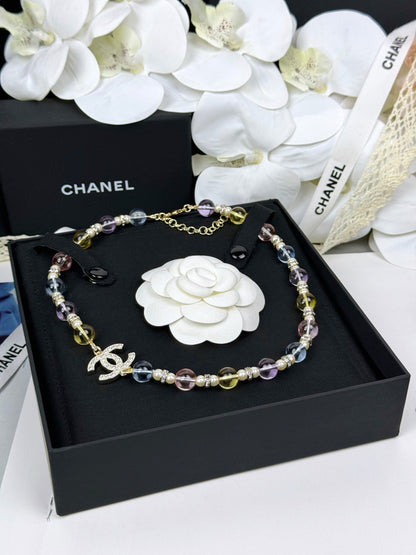 [⭐Corinne]26C New Spring Collection Colorful Transparent Resin Necklace