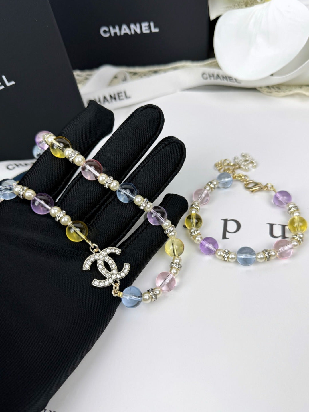 [⭐Corinne]26C New Spring Collection Colorful Transparent Resin Necklace