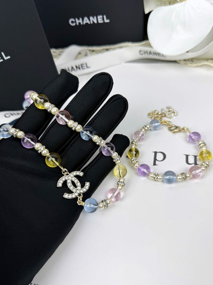 [⭐Corinne]26C New Spring Collection Colorful Transparent Resin Necklace