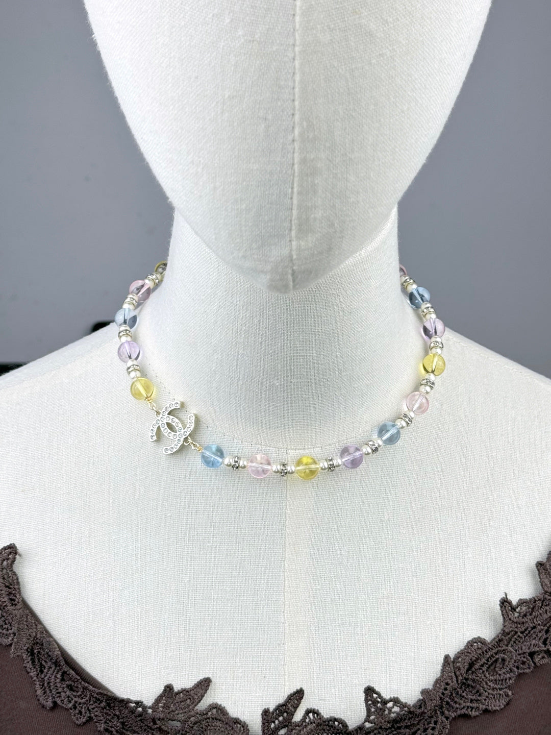 [⭐Corinne]26C New Spring Collection Colorful Transparent Resin Necklace