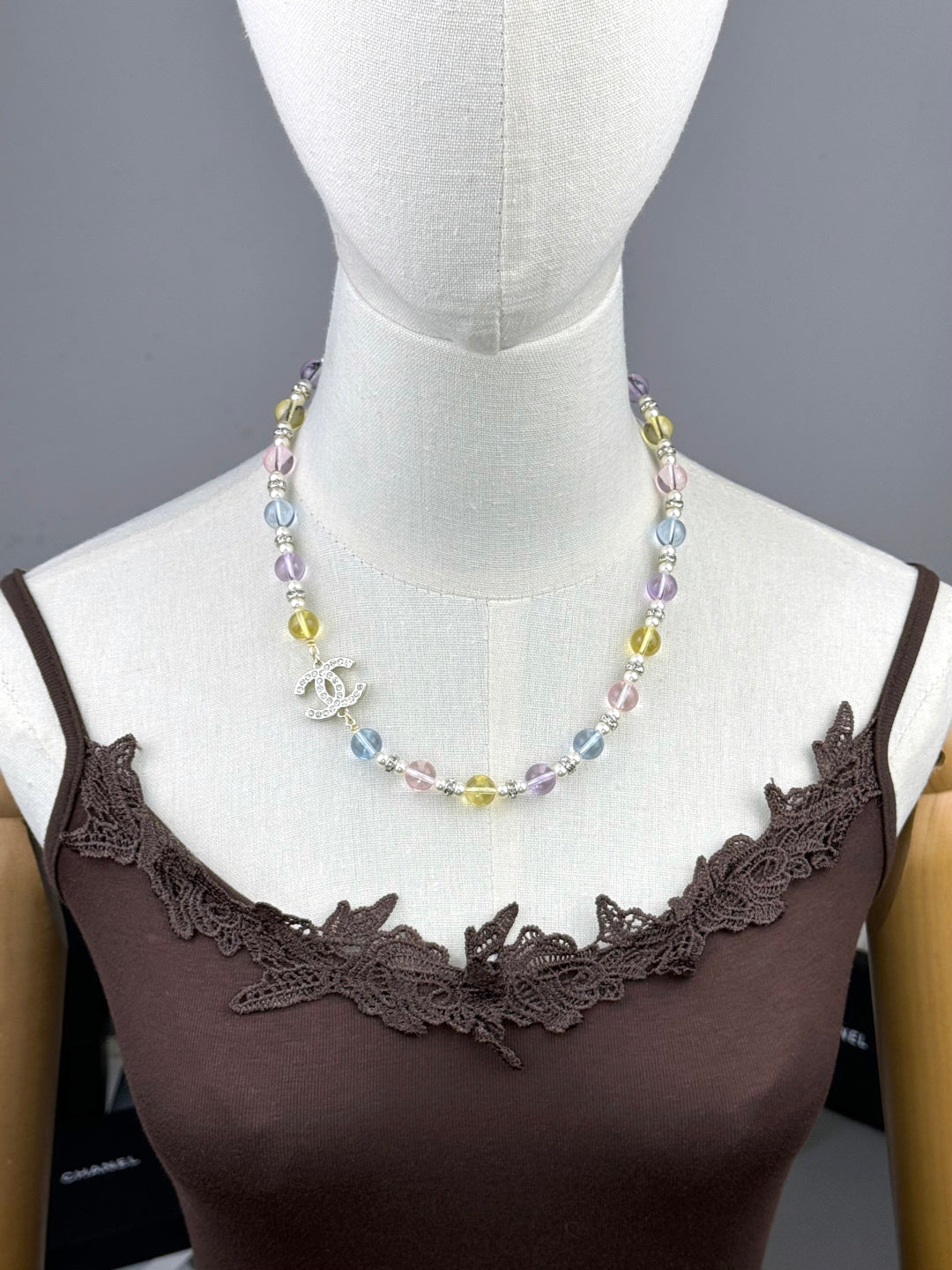 [⭐Corinne]26C New Spring Collection Colorful Transparent Resin Necklace