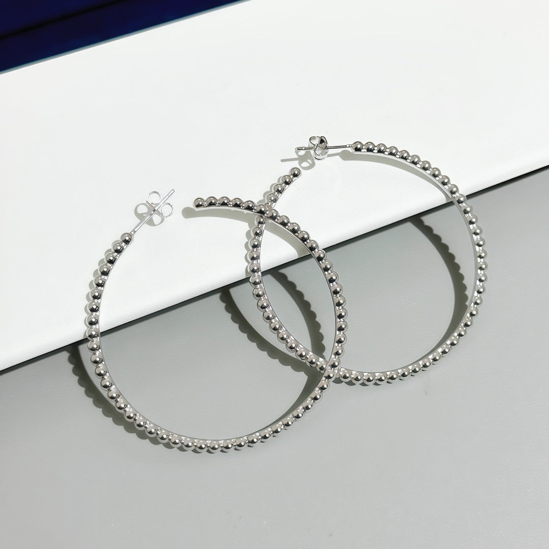 [⭐Corinne]SMOOTH BEAD STUD EARRINGS