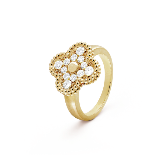 [⭐Corinne]CLOVER DIAMOND RING