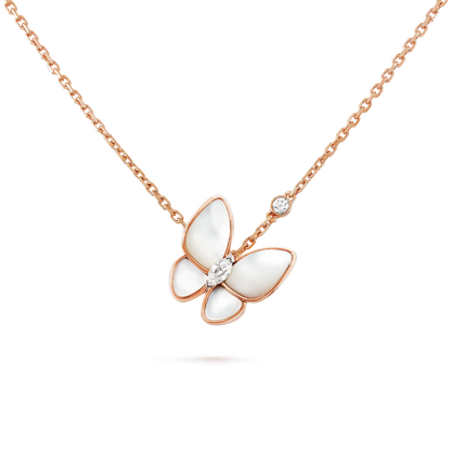 [⭐Corinne]BUTTERFLY MOP DIAMOND NECKLACE