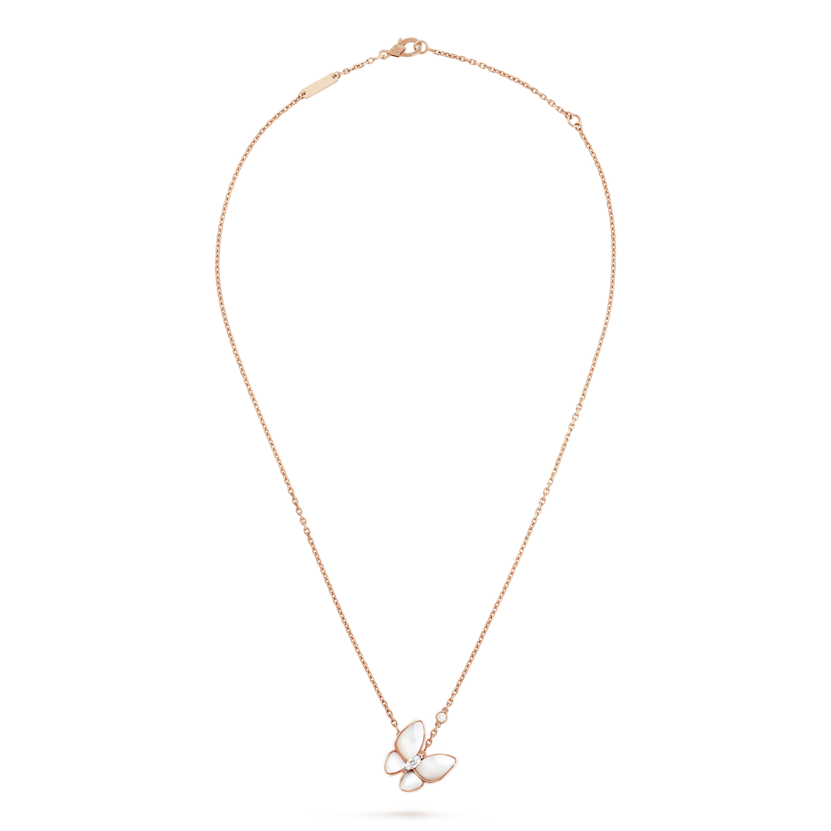 [⭐Corinne]BUTTERFLY MOP DIAMOND NECKLACE