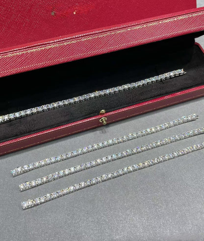[⭐Corinne jewelrys]TENNIS BRACELET WITH FULL DIAMOND SETTING