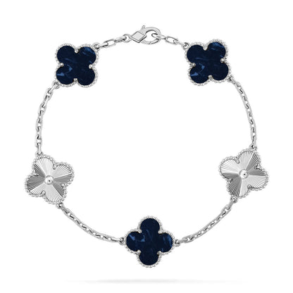 [⭐Corinne]CLOVER 5 MOTIF PIETERSITE BRACELET COLLECTION
