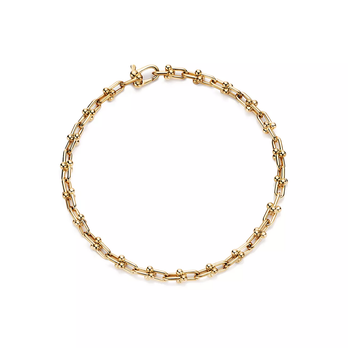 [Corinne]HARDWEAR MICRO LINK 44 MOTIF GOLD BRACELET