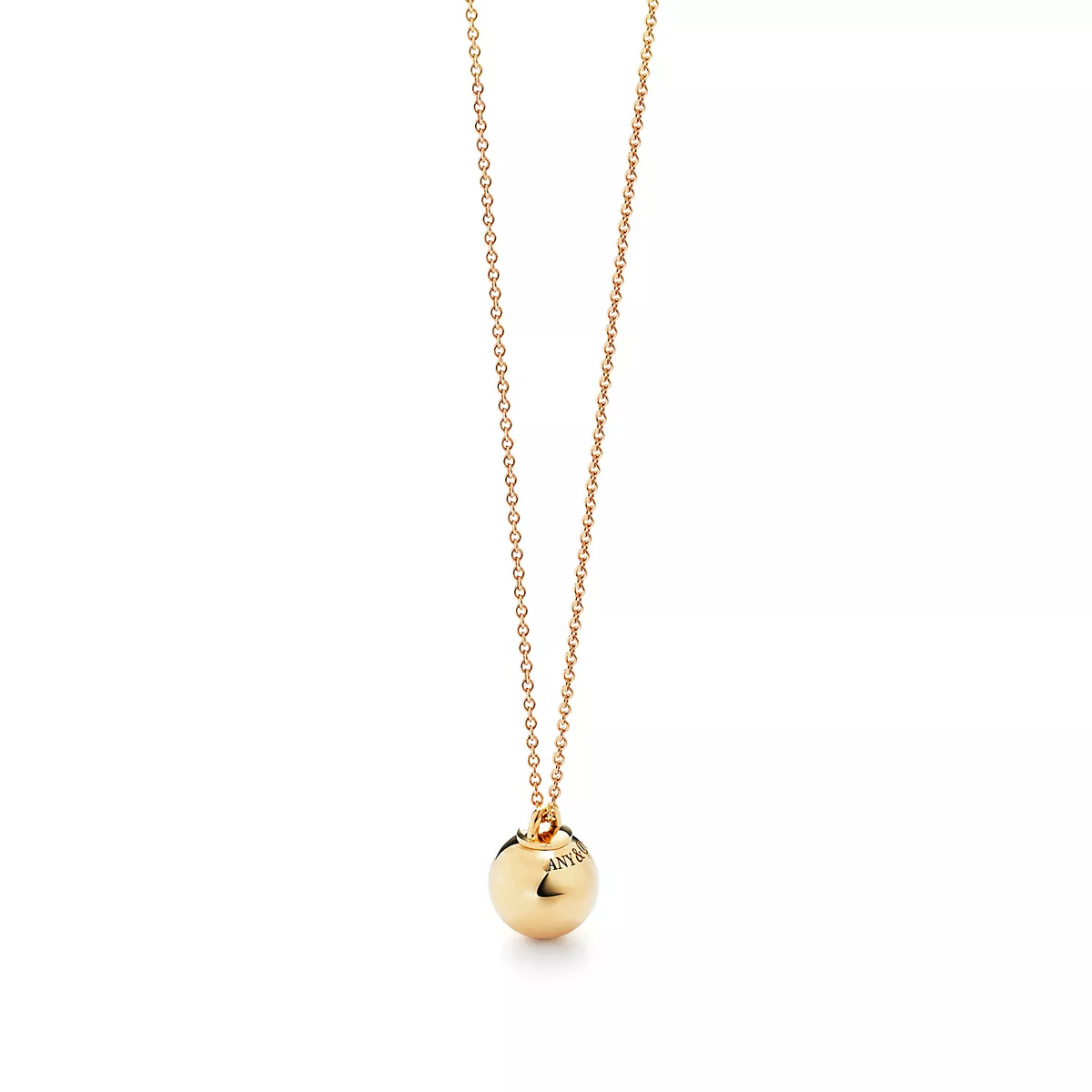 [Corinne]BALL PENDANT 12.75MM NECKLACE