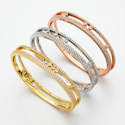 [⭐Corinne]Move Romane pavé bangle