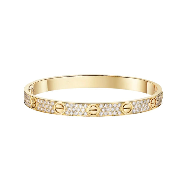 [⭐Corinne]LOVE BRACELET 6.1MM DIAMOND-PAVED