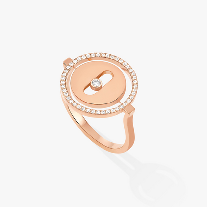 [⭐Corinne]Demo MOVE PINK GOLD DIAMOND RING