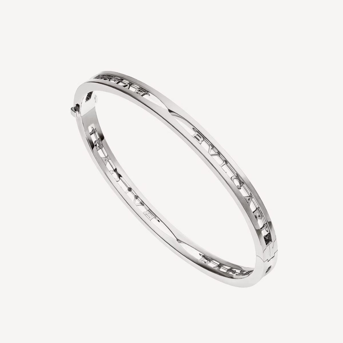 [⭐Corinne]ZERO 1 SPIRAL LOGO SILVER BRACELET