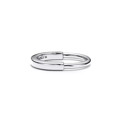 [Corinne]LOCK RING SILVER