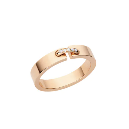 [⭐Corinne]ALLIANCE LIENS VIDENCE DIAMOND 4MM RING