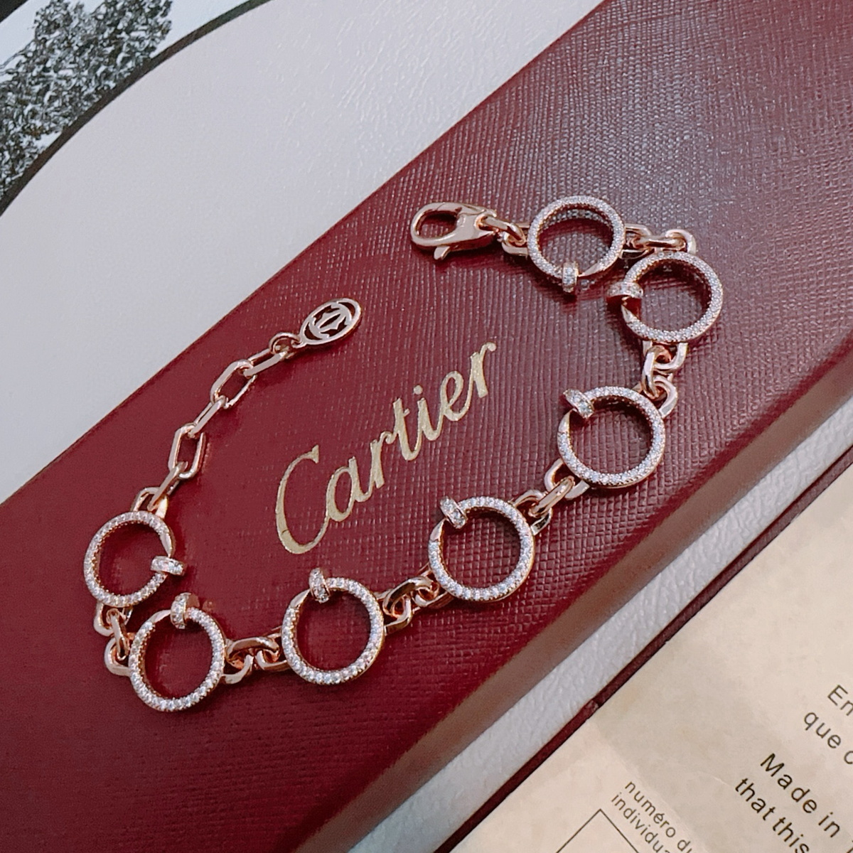 [⭐Corinne Jewelry] LOVE&JUSTE BRACELET DIAMONDS