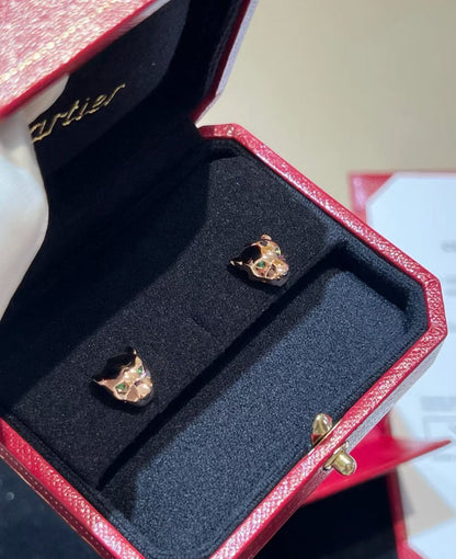 [⭐Corinne]CHRRTAH-PRINT STUD EARRINGS, THREE COLORS