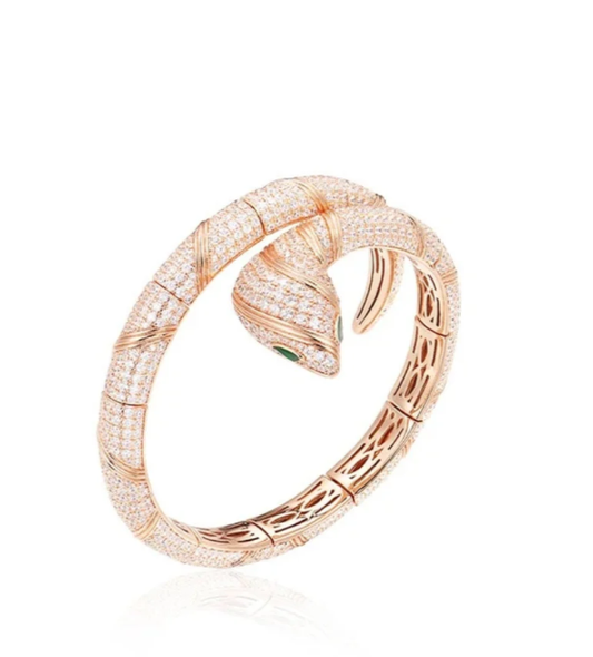 [⭐Corinne]HAUTE COUTURE GOLD SERPENTI BRACELET