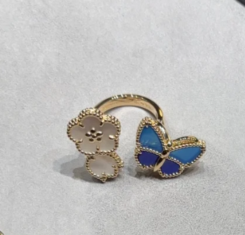 [⭐Corinne]2026 NEW TWIN BUTTERFLY LUCKY RING