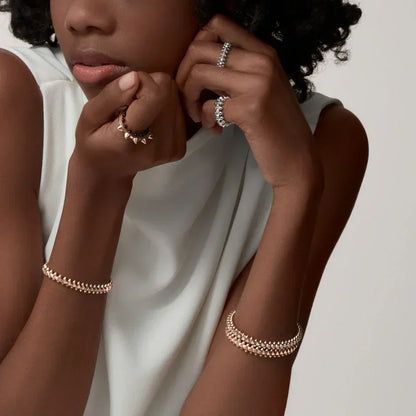 [⭐Corinne]CLASH  BRACELET 8MM DIAMONDS