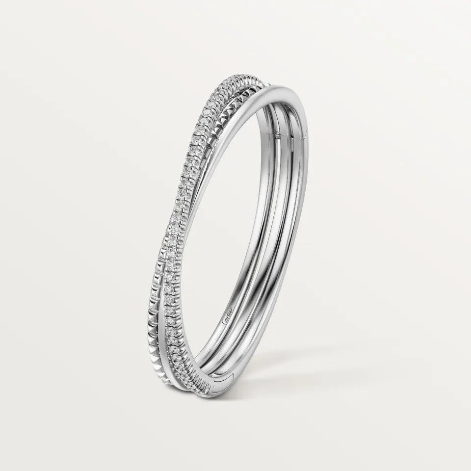 [⭐Corinne]ETINCELLE HALF-PAVED DIAMOND BRACELET