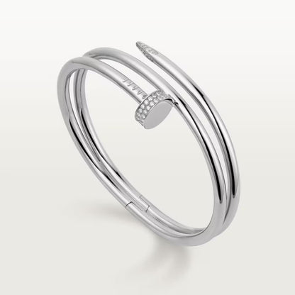 [⭐Corinne]JUSTE BRACELET 3.5MM DOUBLE ROW DIAMOND