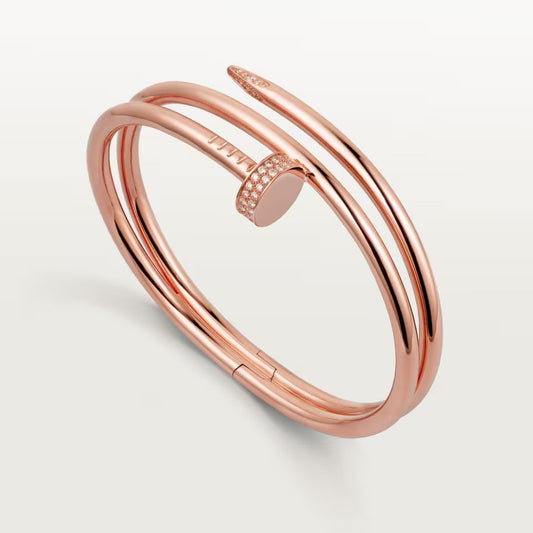 [⭐Corinne]JUSTE BRACELET 3.5MM DOUBLE ROW DIAMOND