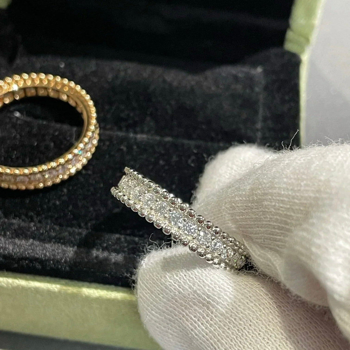 [⭐Corinne]PERLEE DIAMOND ROSE GOLD RING