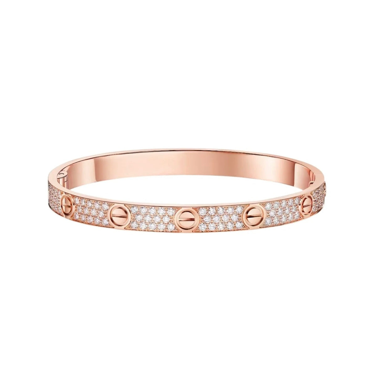 [⭐Corinne]LOVE BRACELET 6.1MM DIAMOND-PAVED