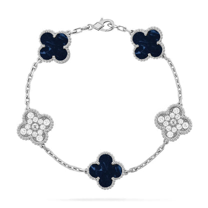 [⭐Corinne]CLOVER 5 MOTIF PIETERSITE BRACELET COLLECTION