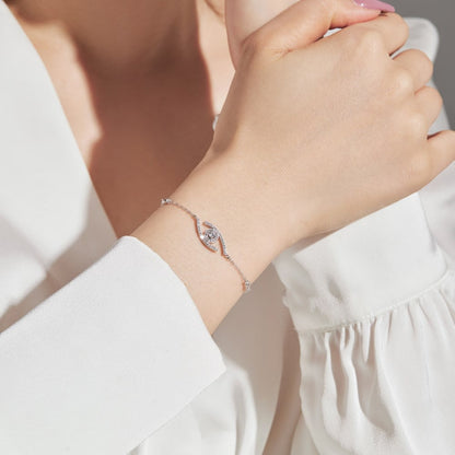 [⭐Corinne]Demo Eye Pave-Set Diamond Bracelet