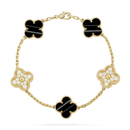 [⭐Corinne] CLOVER 5 MOTIF PULSAR STONE BRACELET COLLECTION