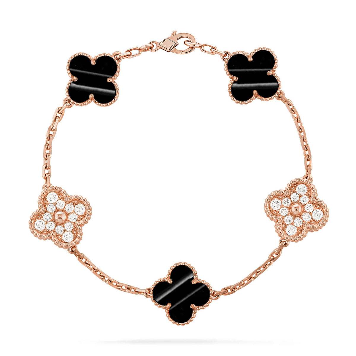[⭐Corinne] CLOVER 5 MOTIF PULSAR STONE BRACELET COLLECTION