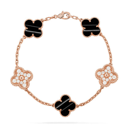 [⭐Corinne] CLOVER 5 MOTIF PULSAR STONE BRACELET COLLECTION