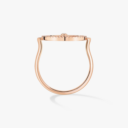 [⭐Corinne]Demo MOVE PINK GOLD DIAMOND RING