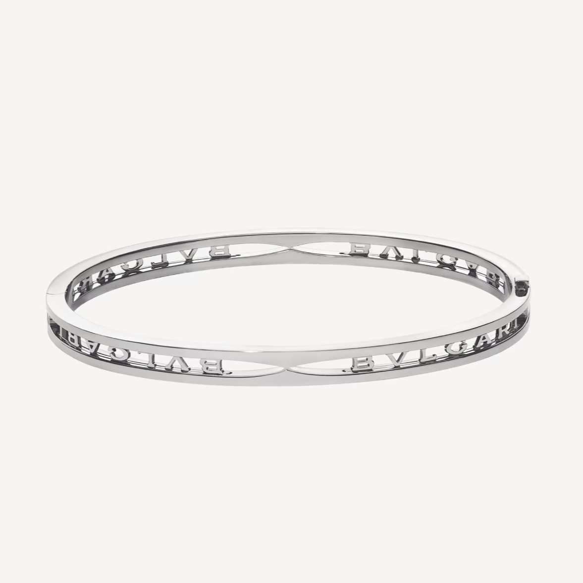 [⭐Corinne]ZERO 1 SPIRAL LOGO SILVER BRACELET