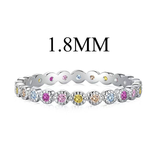 [⭐Corinne Jewelry]Unique Scintillating Round Cut Daily Ring